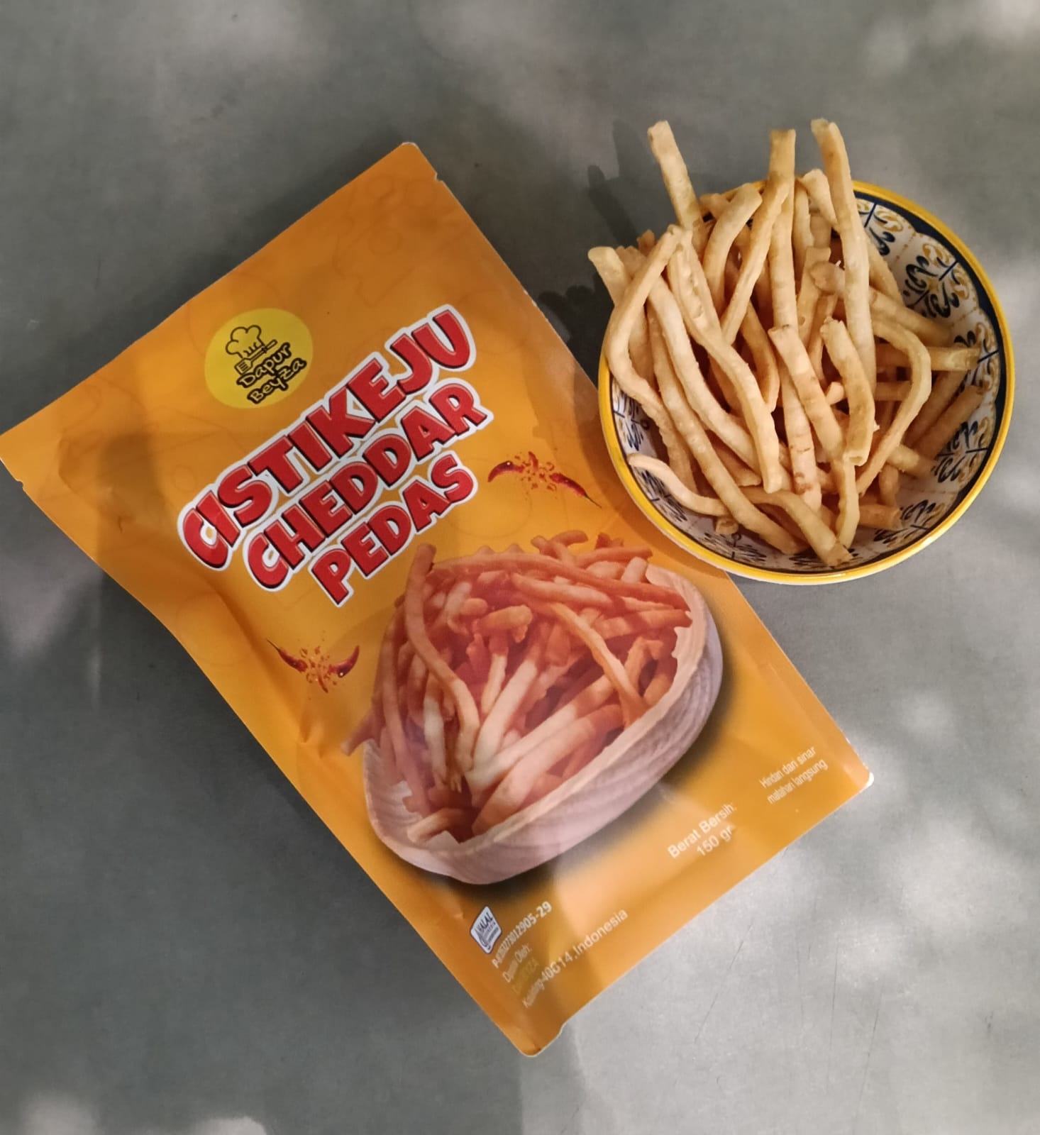 Cistikeju cheddar pedas